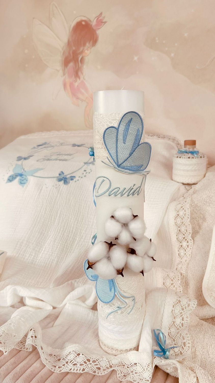 Trusou Muselina cu Fluturi set biserica Premium