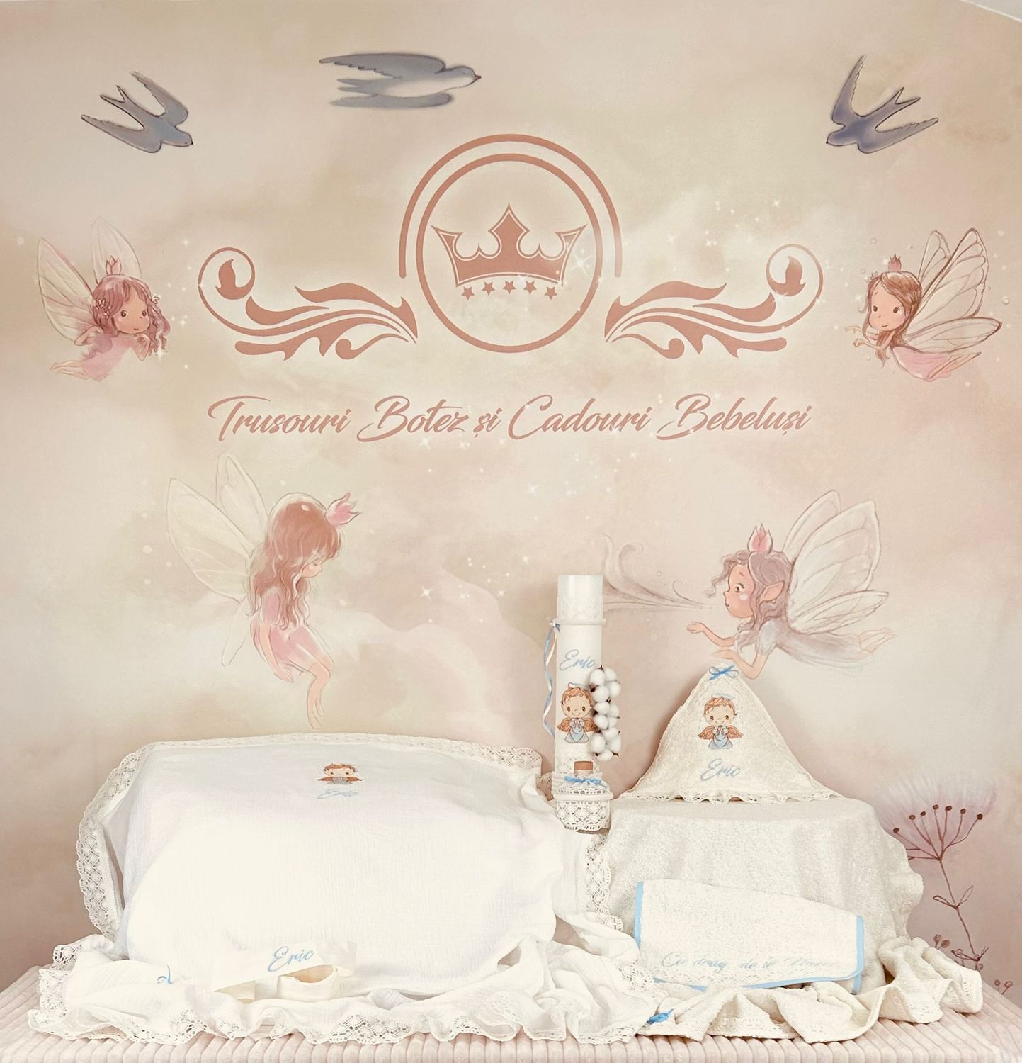 Trusou Muselina Ingeras - set biserica Premium