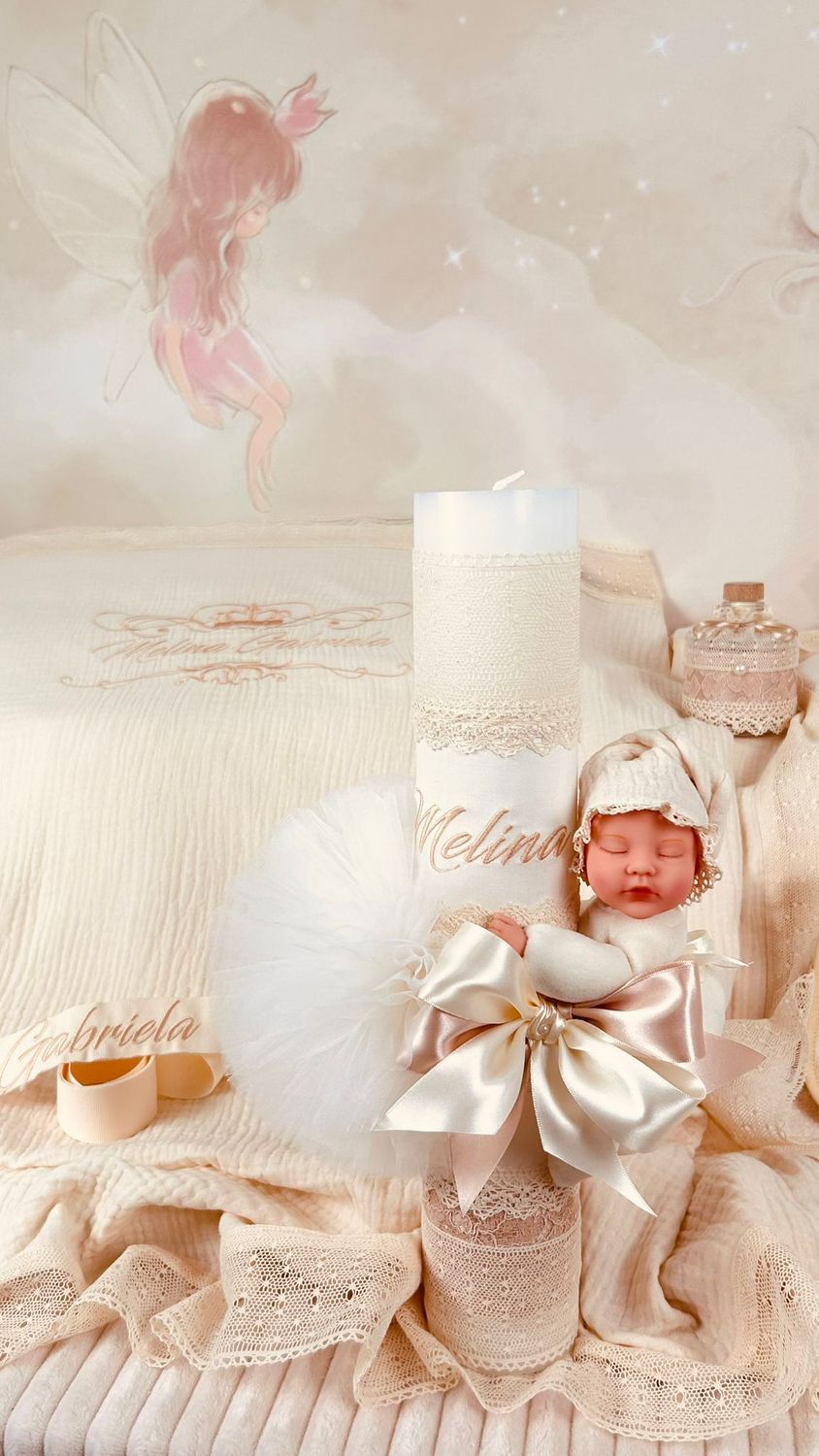 Trusou Muselina Regal All ivory set biserica personalizat