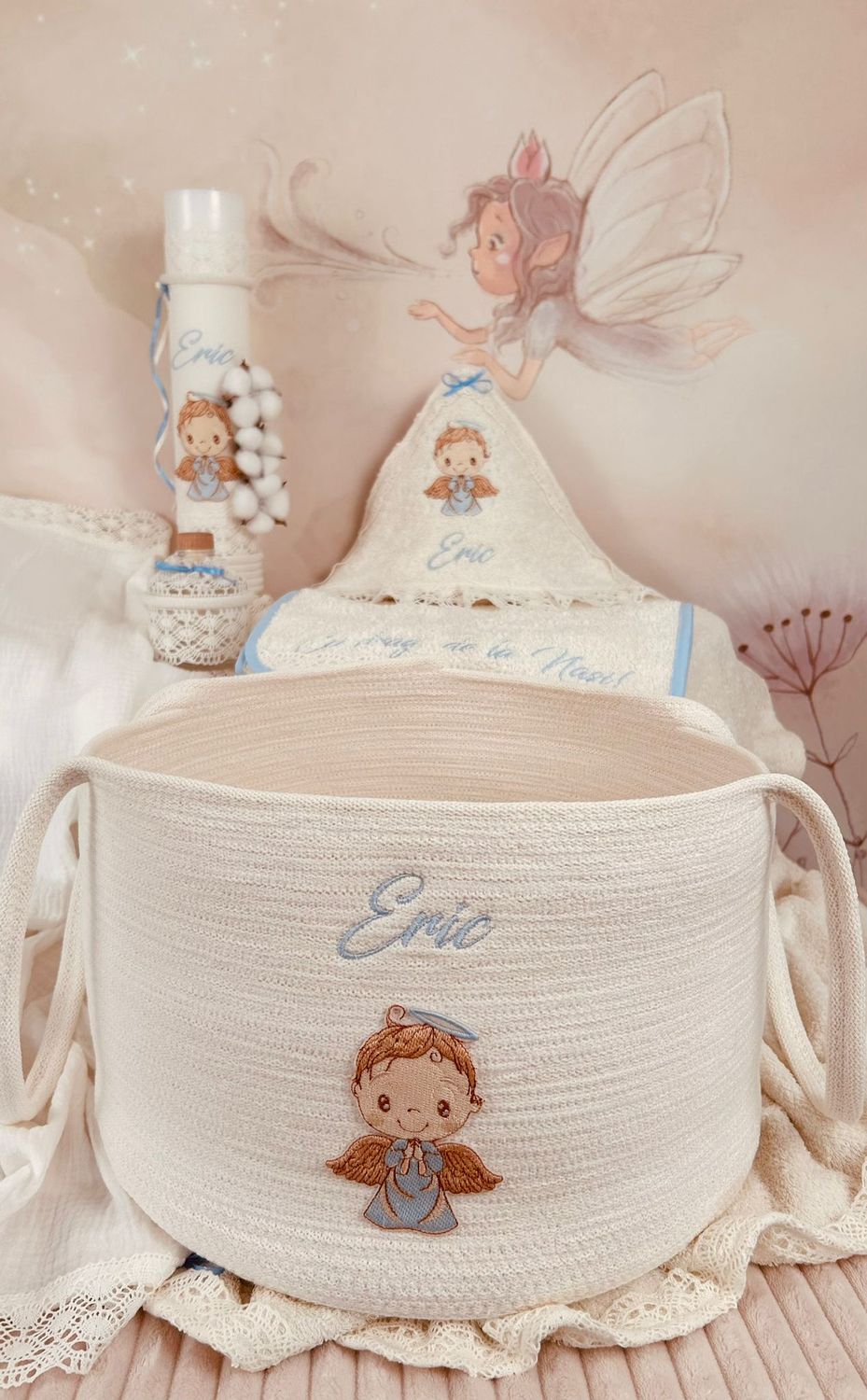 Trusou Muselina Ingeras - set biserica Premium