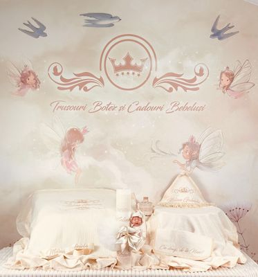 Trusou Muselina Regal All ivory set biserica personalizat