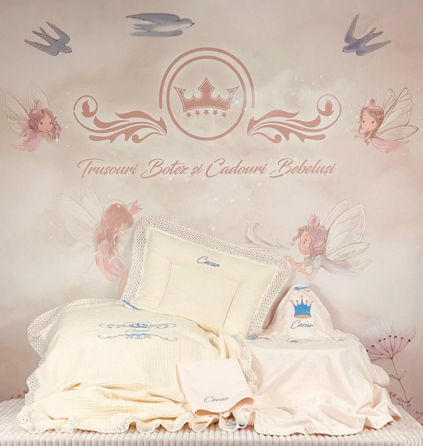 Trusou Muselina Botez Catolic Regal