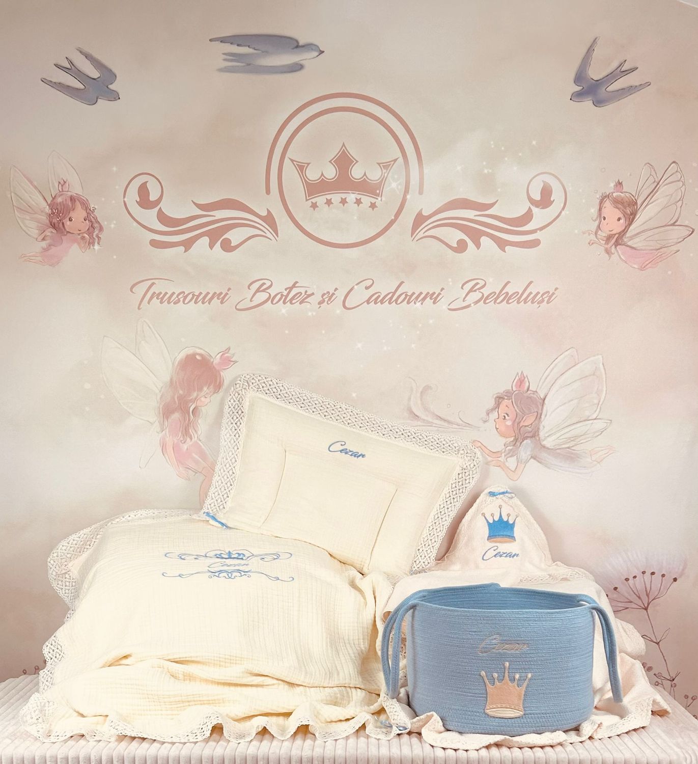 Trusou Muselina Botez Catolic Regal
