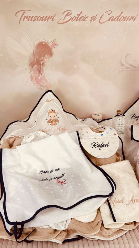 Set Muselina Baita Mir Ingeras Rafael Set Muselina Baita Mir Ingeras Rafael