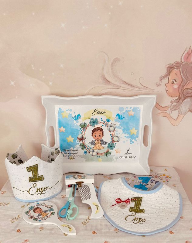 Set Mot Ingeras Aniversare 1 an