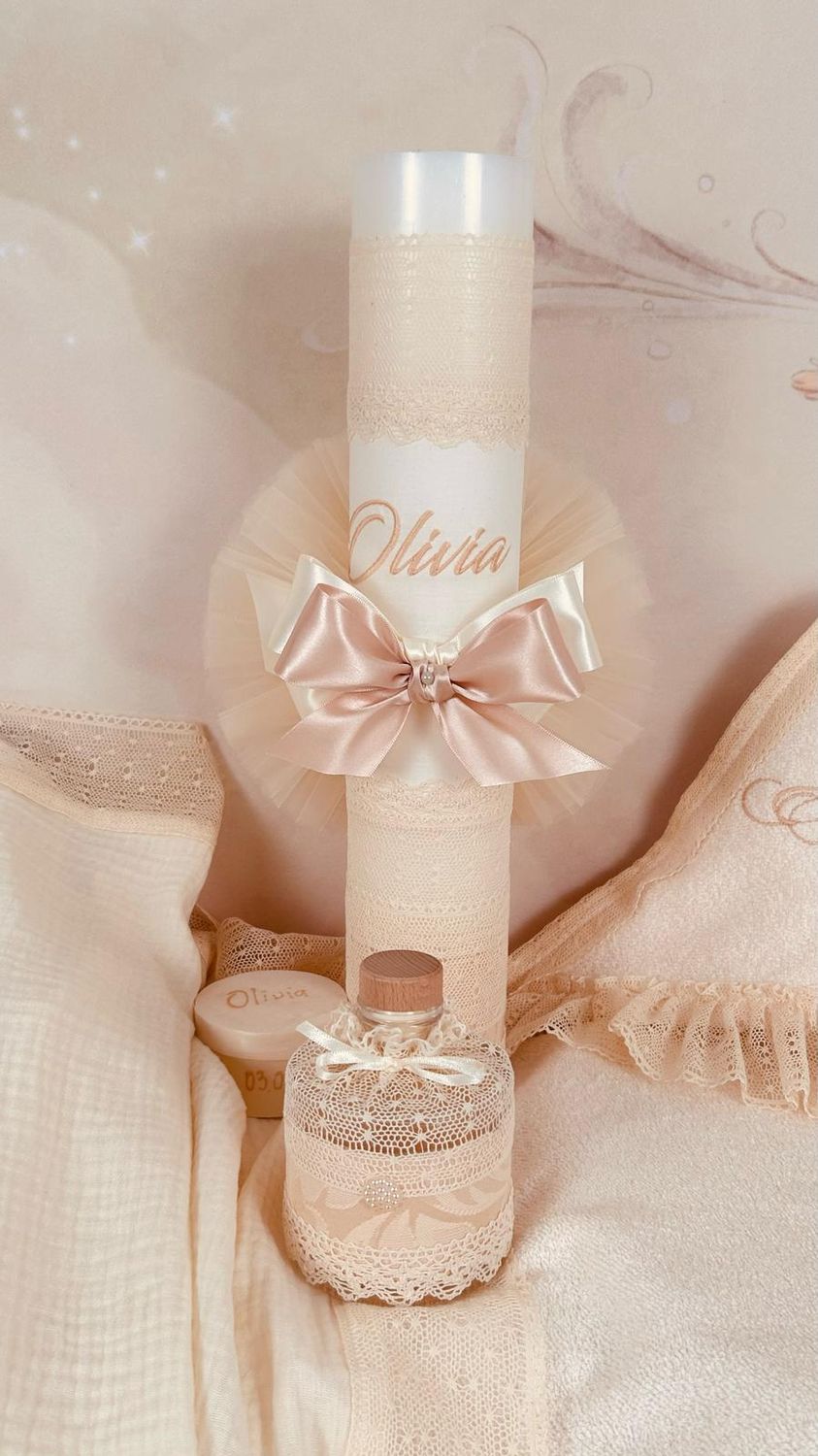 Trusou Muselina Regal All ivory set biserica personalizat