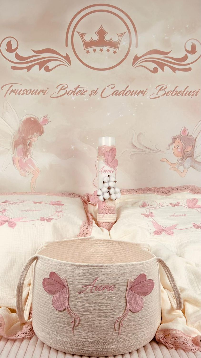 Trusou Muselina cu fluturi Catolic Aura