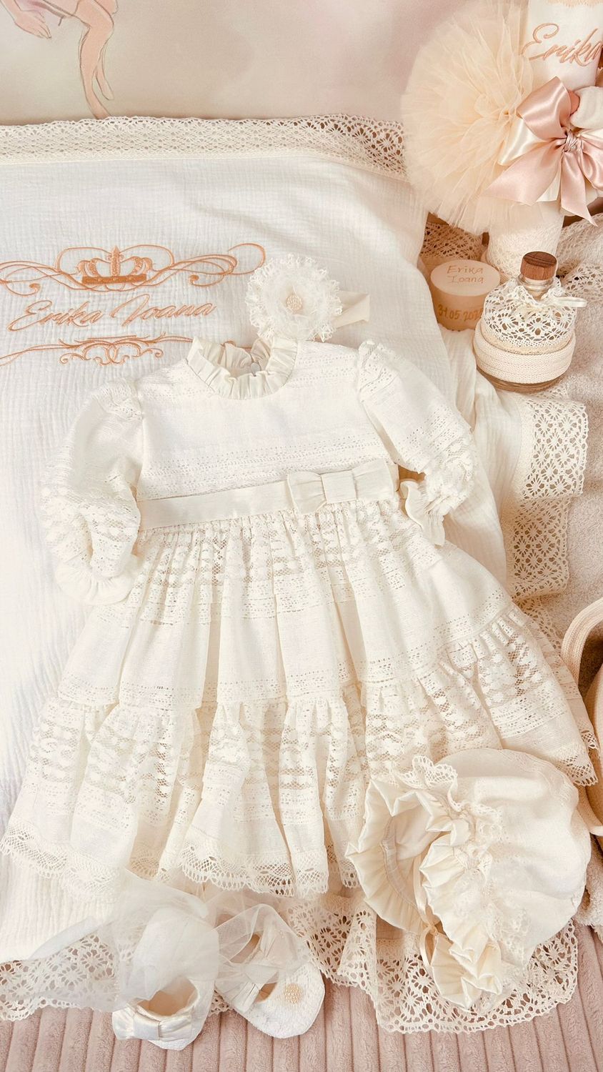 Trusou Muselina Regal All Ivory new set biserica Premium
