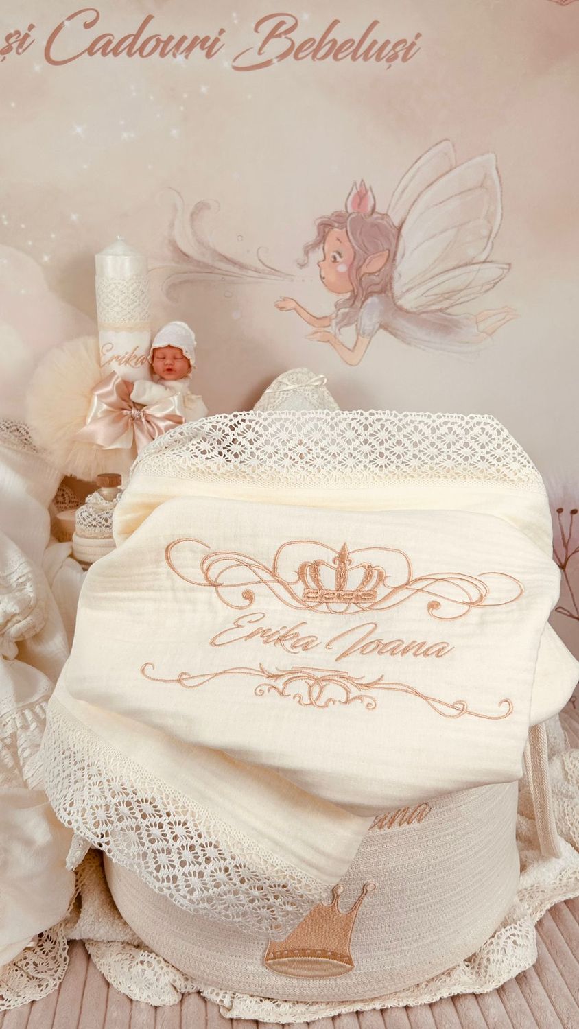 Trusou Muselina Regal All Ivory new set biserica Premium