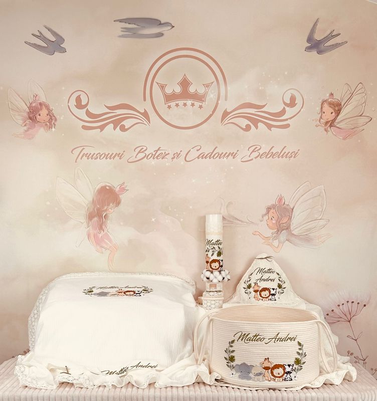 Trusou Botez Muselina Safari - Set Premium Trusou Botez Muselina Safari - Set Premium