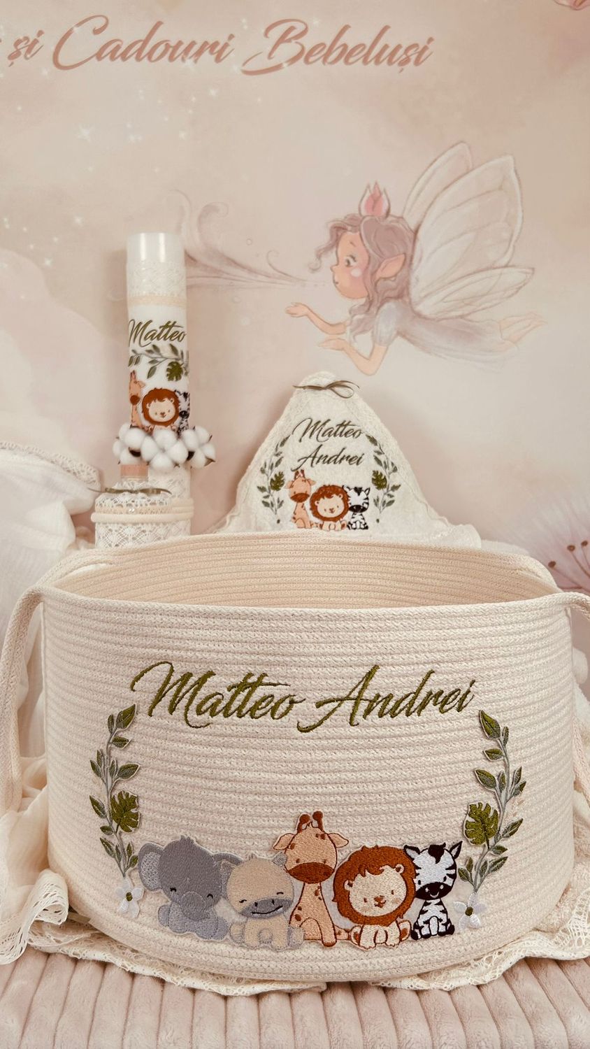 Trusou Botez Muselina Safari - Set Premium