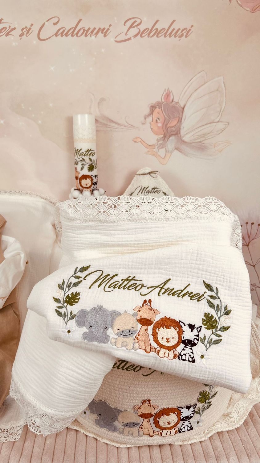 Trusou Botez Muselina Safari - Set Premium