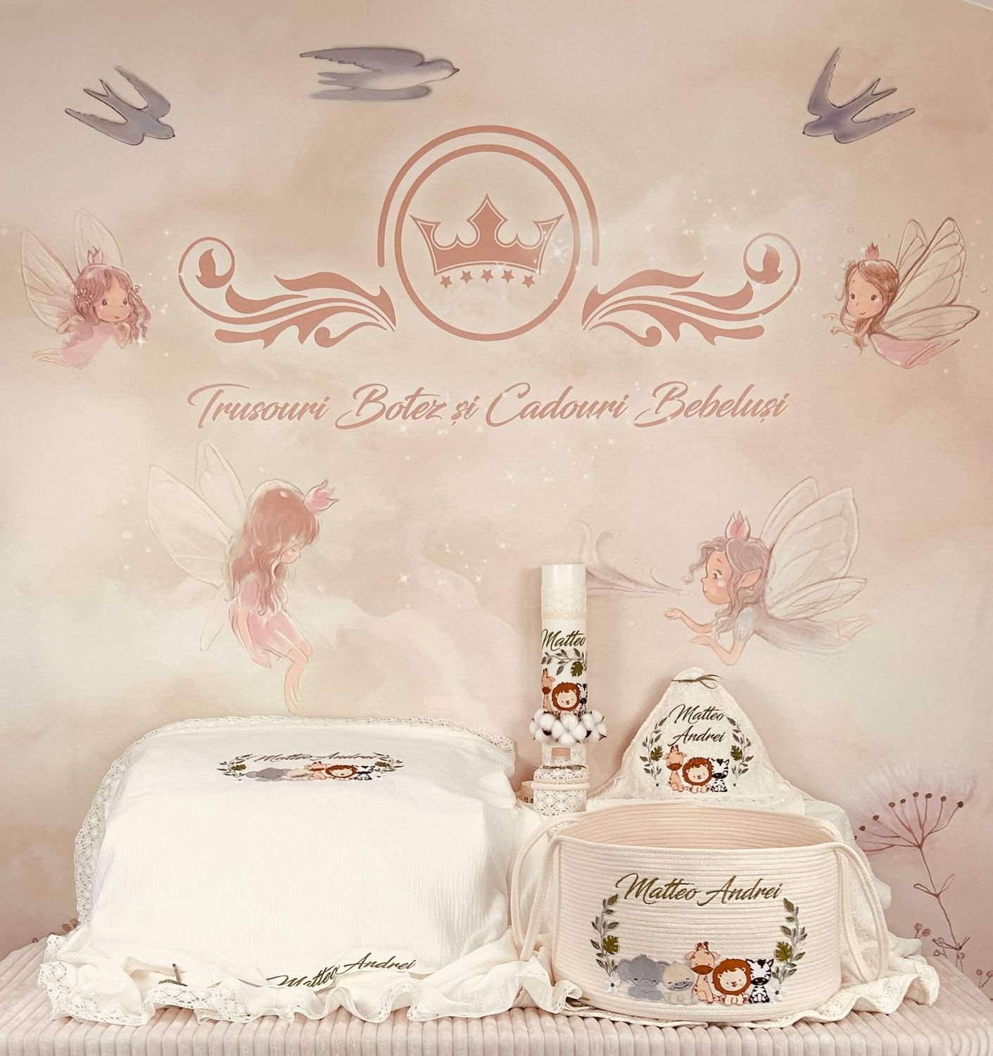 Trusou Botez Muselina Safari - Set Premium