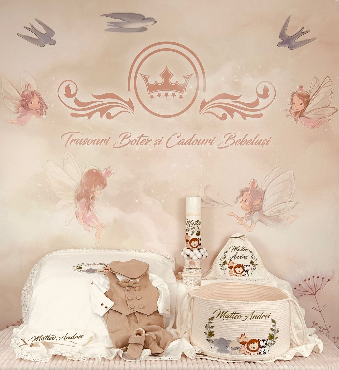 Trusou Botez Muselina Safari - Set Premium