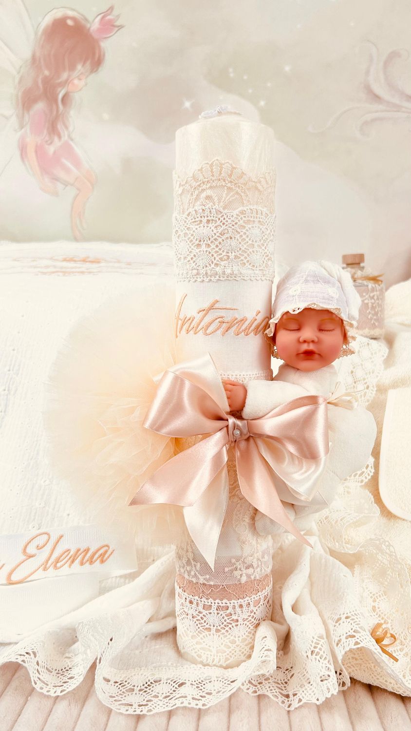 Trusou Botez Regal Ivory new - Set Biserica Personalizat