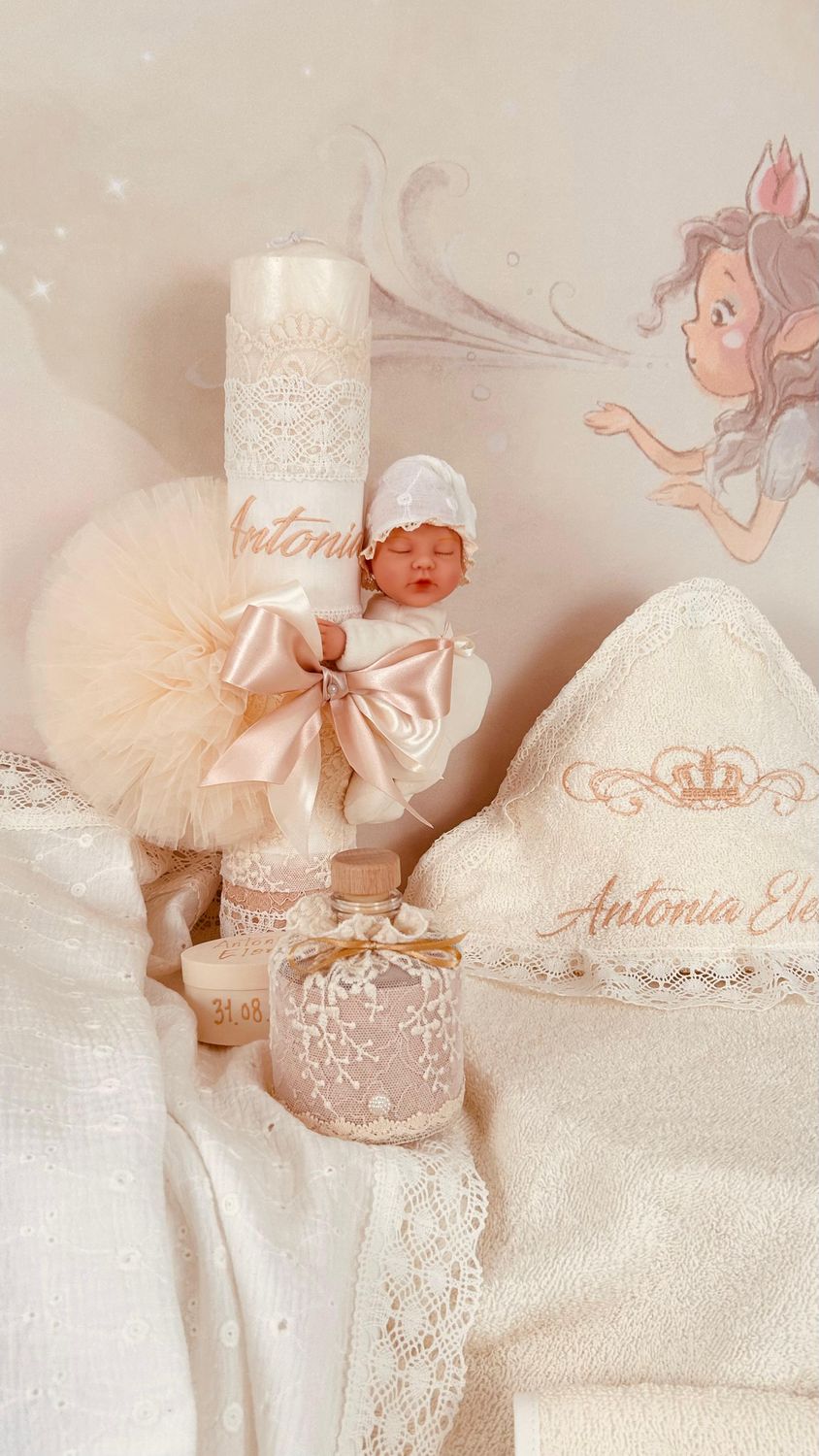 Trusou Muselina Brodata Regal set biserica premium