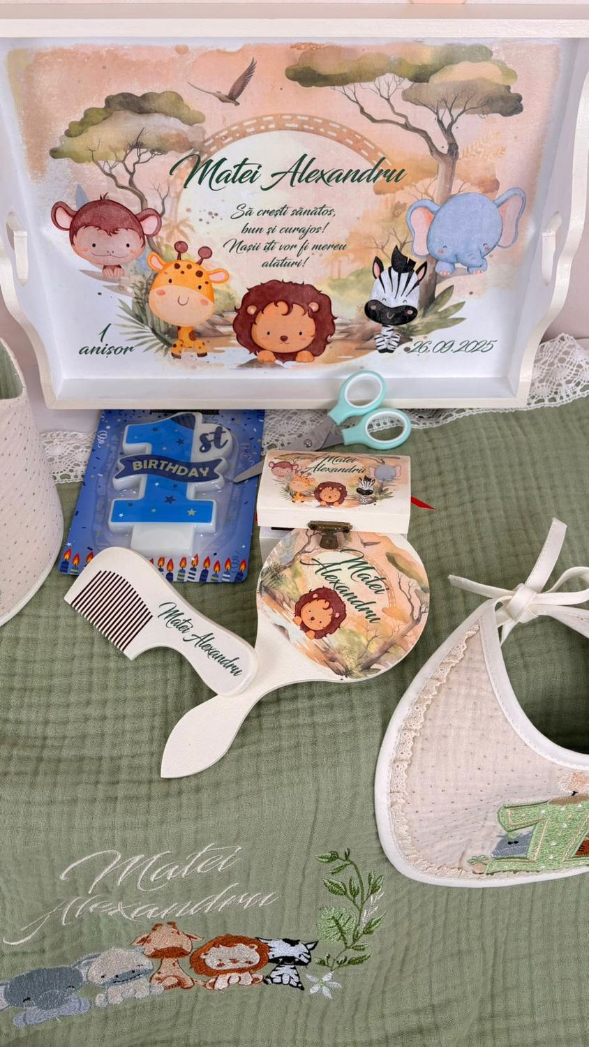 Set Mot Safari Matei Aniversare 1 an