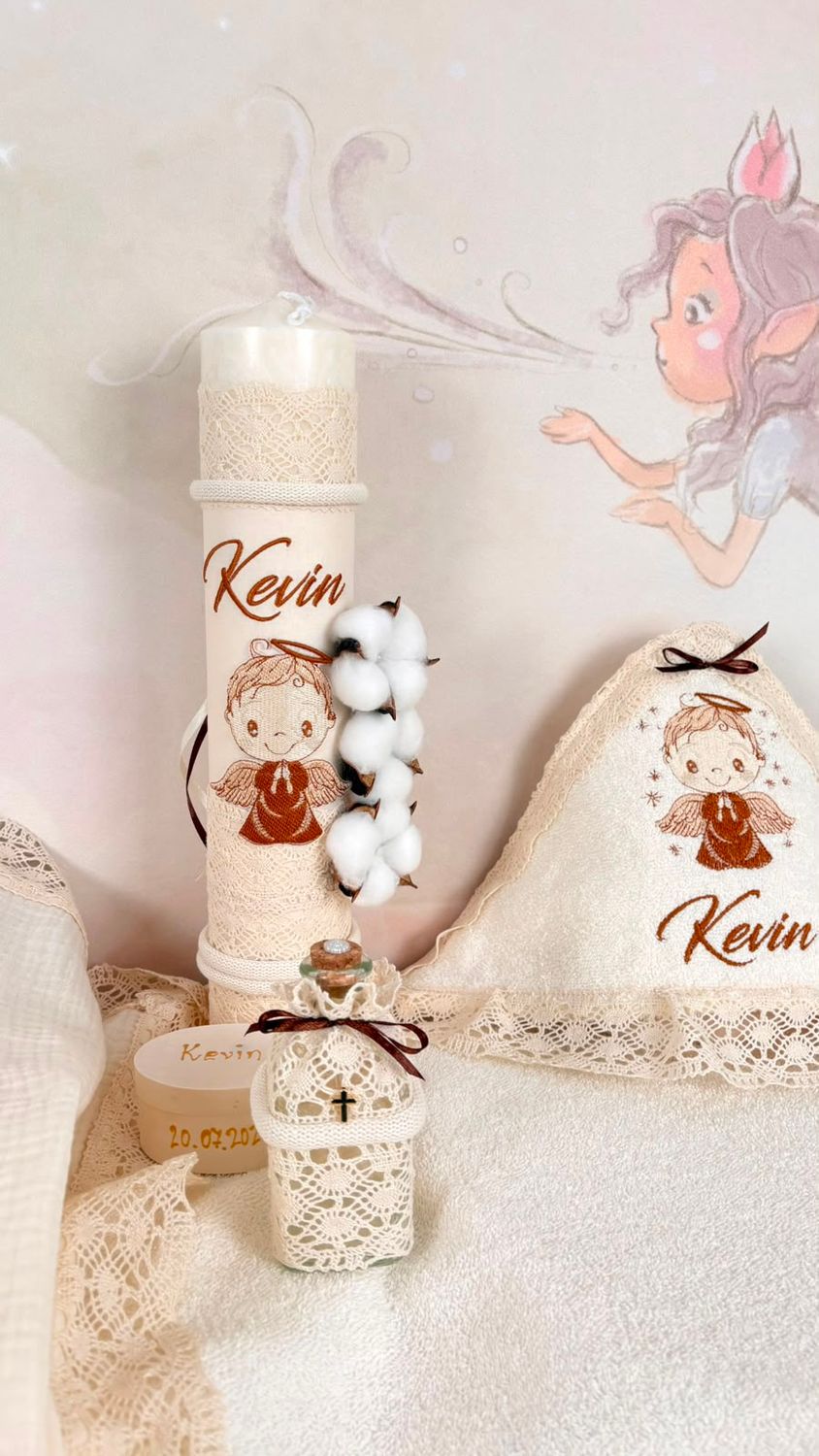Trusoul Muselina Ingeras - set biserica Premium