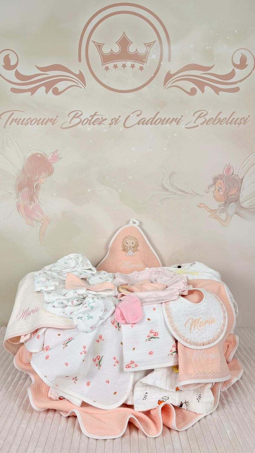 Cadou Bun Venit Maria cu lantisor pentru suzeta!