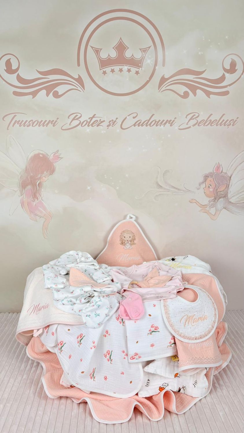 Cadou Bun Venit Maria cu lantisor pentru suzeta!