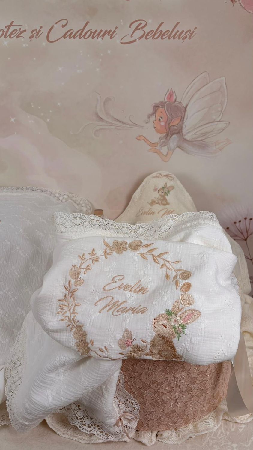 Trusou Botez Muselina Iepuras - Set Biserica