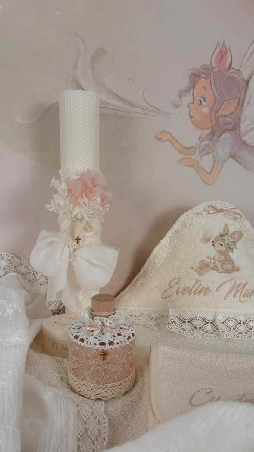 Trusou Botez Muselina Iepuras - Set Biserica