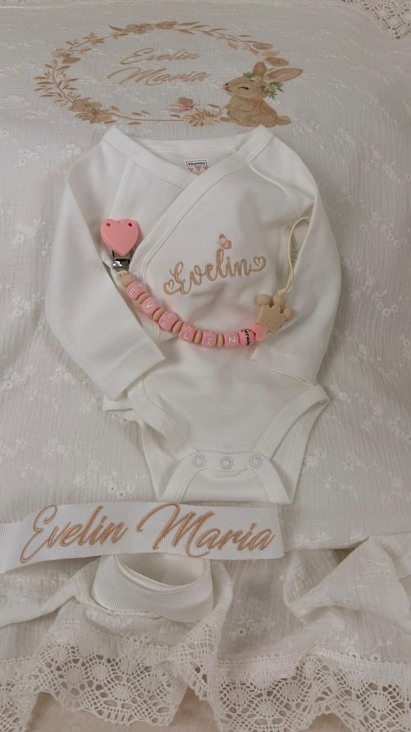 Trusou Botez Muselina Iepuras - Set Biserica