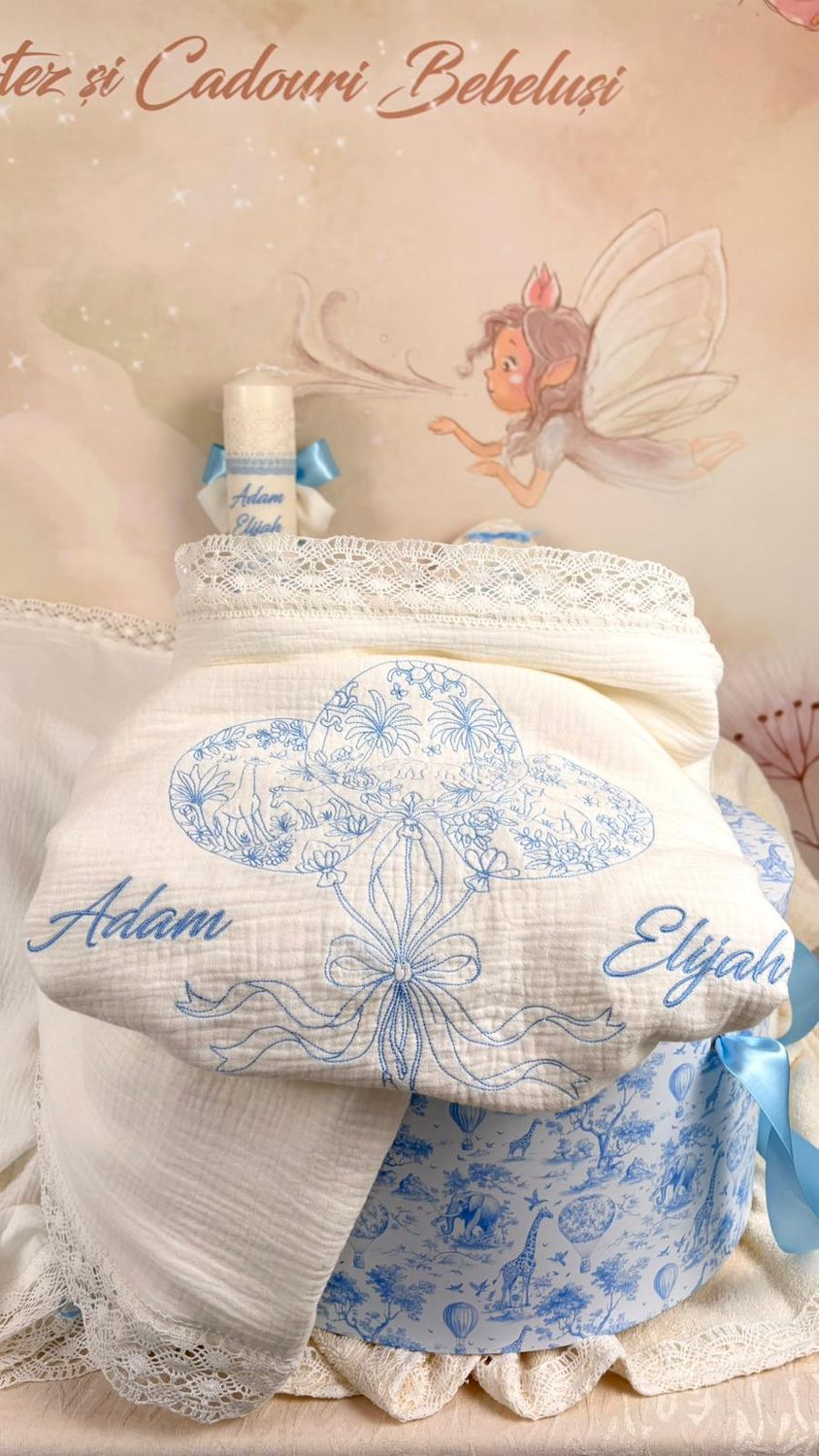 Trusou Botez Baby Dior - Set Biserica Personalizat