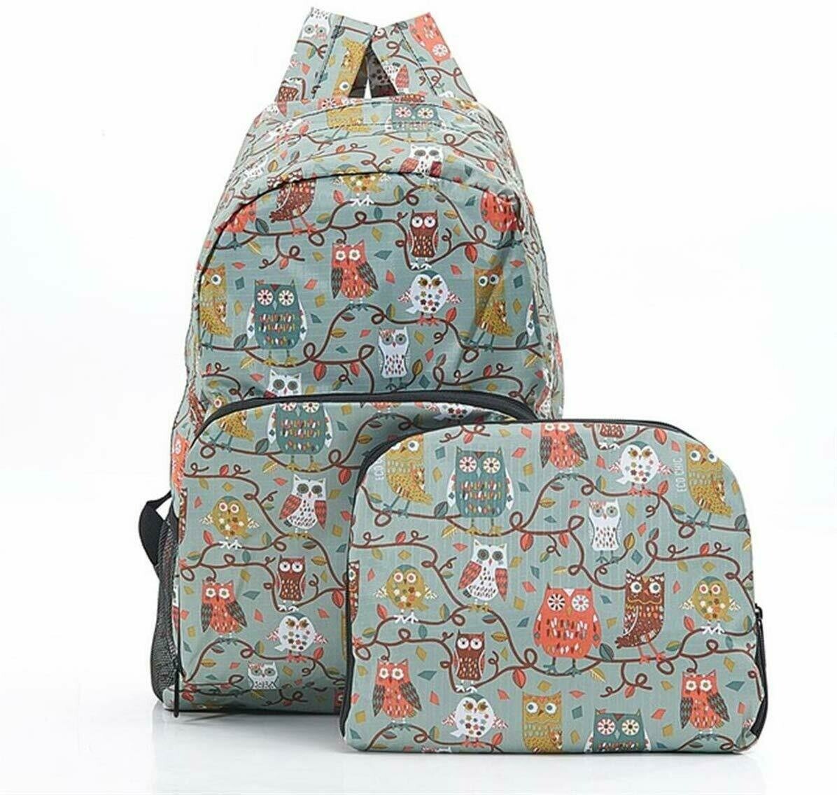 eco chic foldable backpack