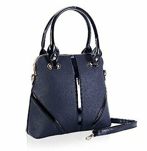 Black Handbag PU  Perfect For Work Wedding Interviews