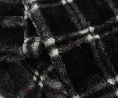 Snood Cosy Faux Fur Black