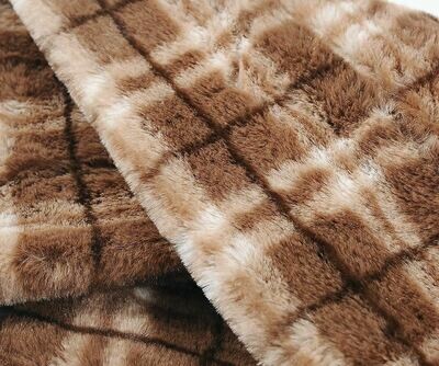 Snood Cosy Faux Fur Brown