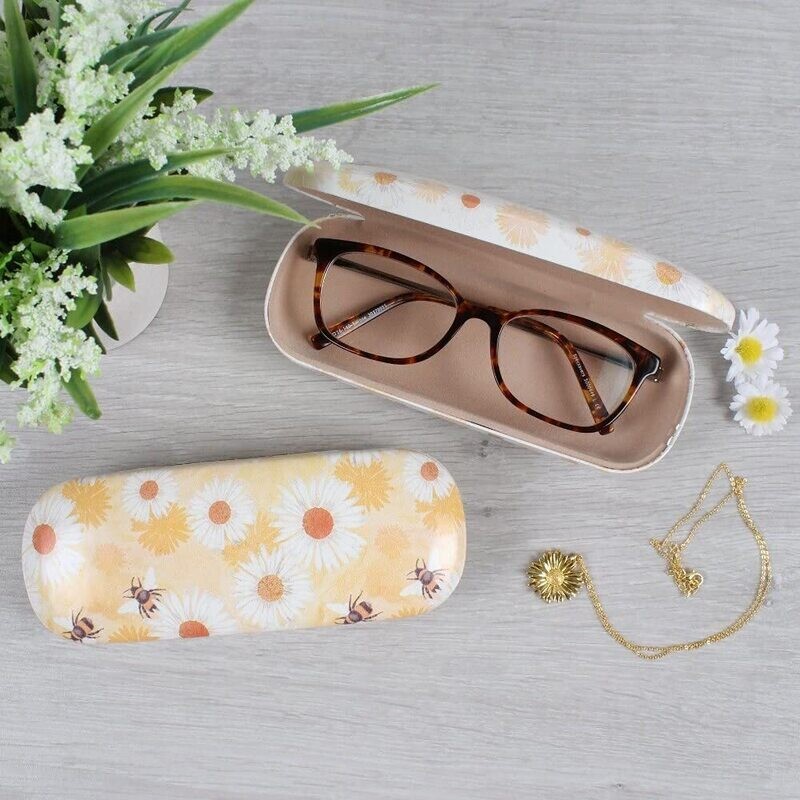 Daisy and Bee Glasses Case Great Gift