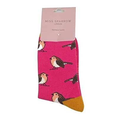 MISS SPARROW LONDON Robin   Bamboo Socks Super Soft