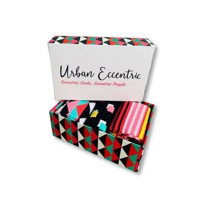 Urban Eccentric Socks 4 pairs The Perfect Gift Reduced To Clear