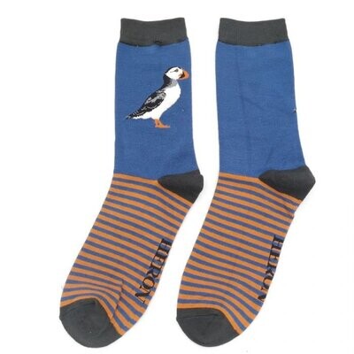Miss Sparrow For Mr Heron Mens Socks