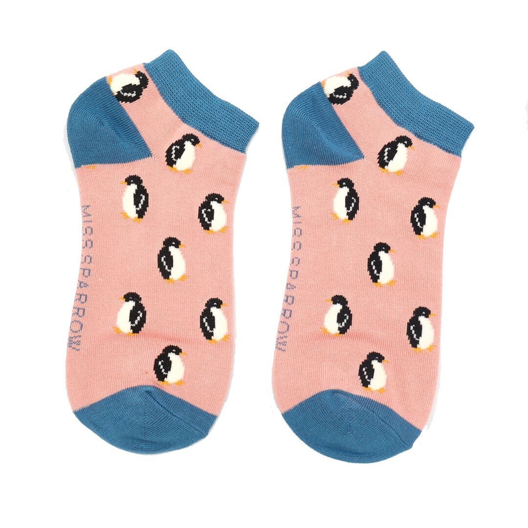 MISS SPARROW Trainer Socks Dusty Pink Little Penguin
Bamboo Super Soft