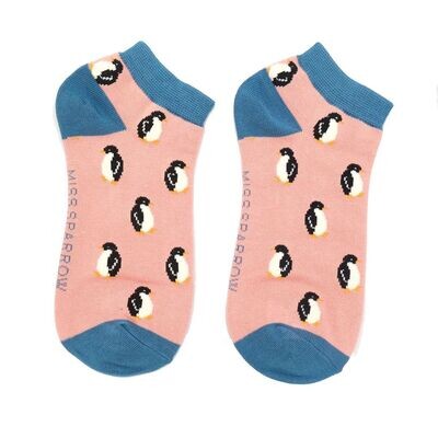 MISS SPARROW Trainer Socks Dusty Pink Little Penguin
Bamboo Super Soft
