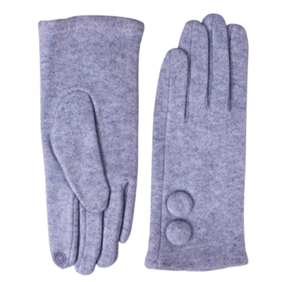 Blue Gloves Super Soft With Touch Screen Fingers Ladies SALE