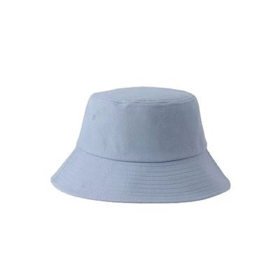 Zelly Blue Summer Bucket  Hat Cotton Adjustable