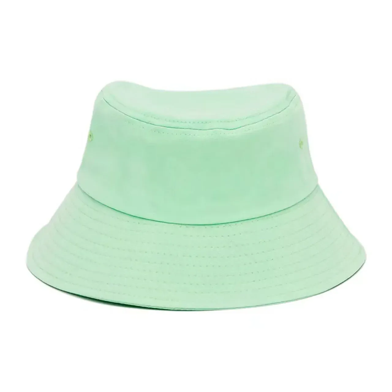 Zelly Mint  Summer Bucket  Hat Cotton Adjustable