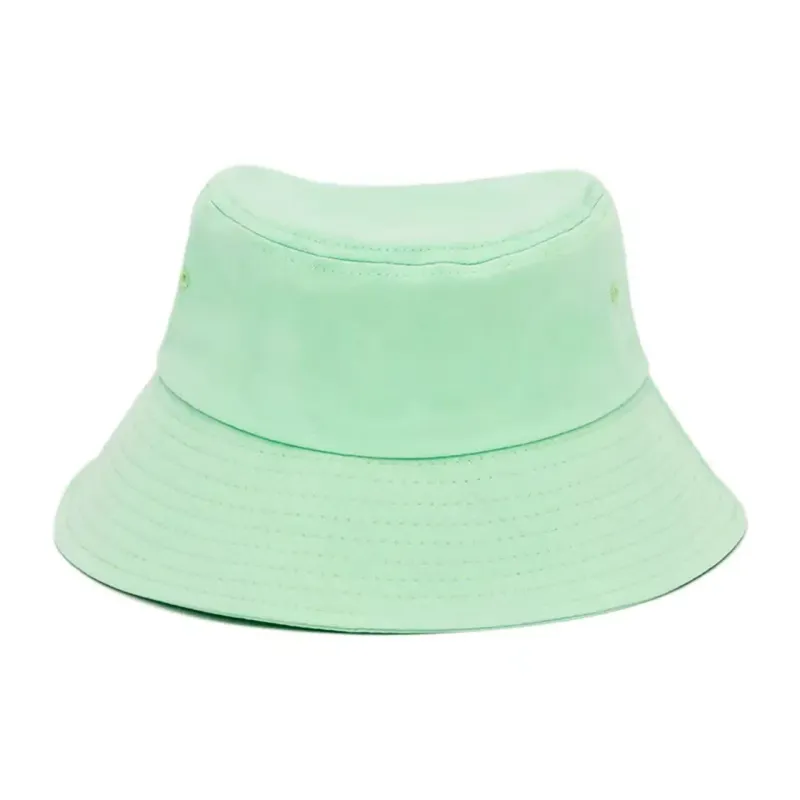 Zelly Mint  Summer Bucket  Hat Cotton Adjustable