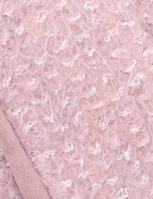 MISS SPARROW Mauve Gloves Glitter Stylish Soft Winter Warm Polyester