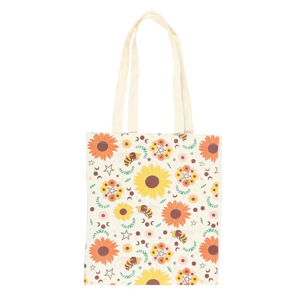 Summer Solstice Print Polycotton Tote Bag Beach Shopping Uni