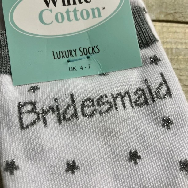 Bridesmaid Socks Hen Night Do Party