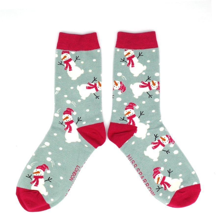 Miss Sparrow Santa Socks Perfect Gift Miss Sparrow Santa Socks Perfect Gift