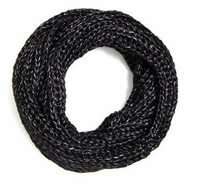 Black Snood Cowl Loop Scarf Sale Black Snood Cowl Loop Scarf Sale