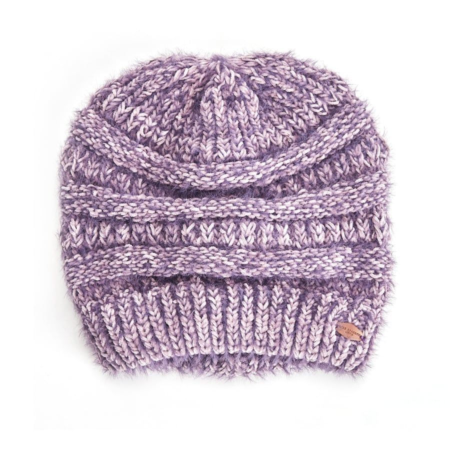 Miss Sparrow Nina Hat Purple  Soft Cozy Winter Must Have