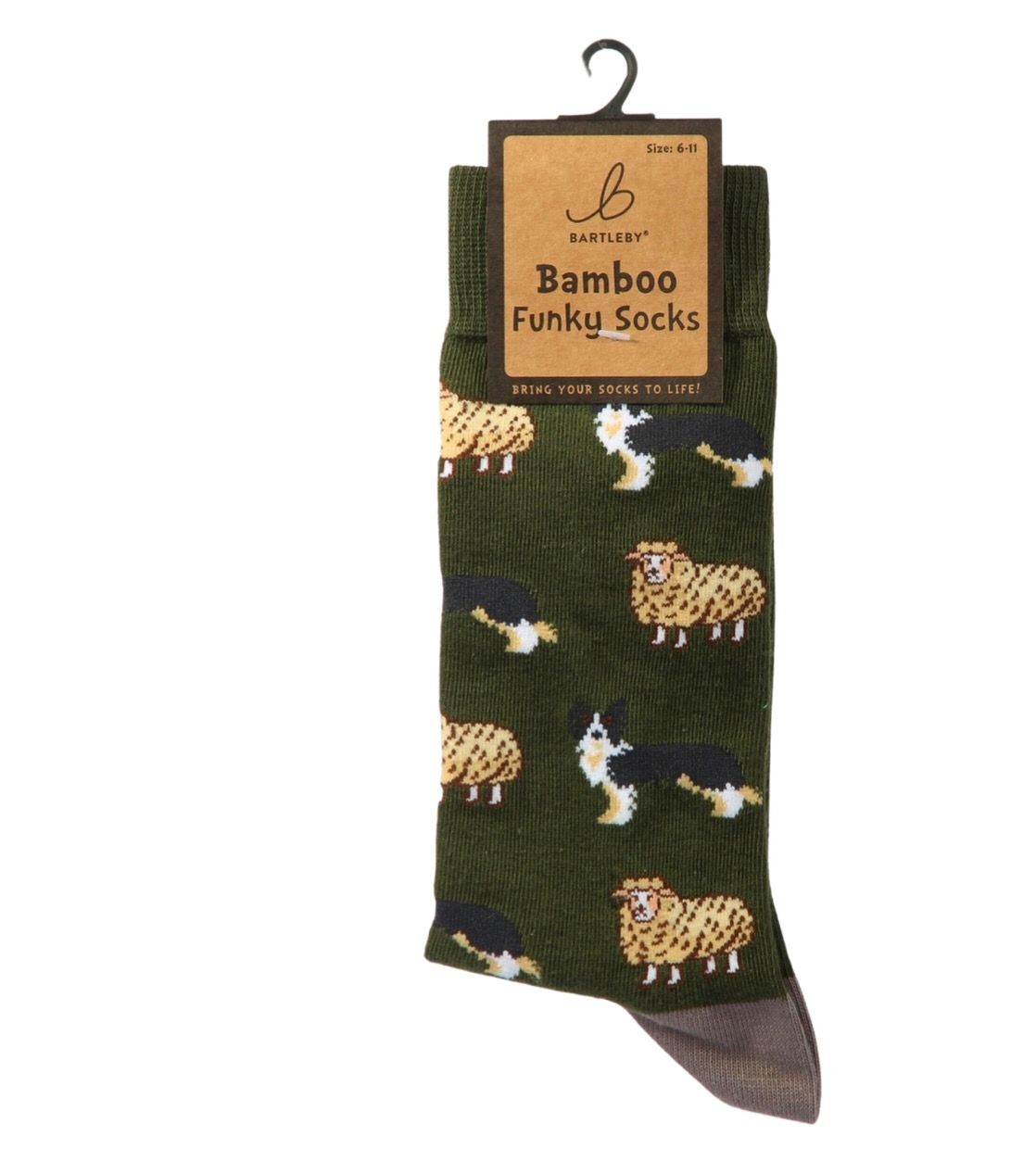 Bartleby Funky Bamboo Socks Sheep Design Eco Friendly Super Soft Bartleby Funky Bamboo Socks Sheep Design Eco Friendly Super Soft
