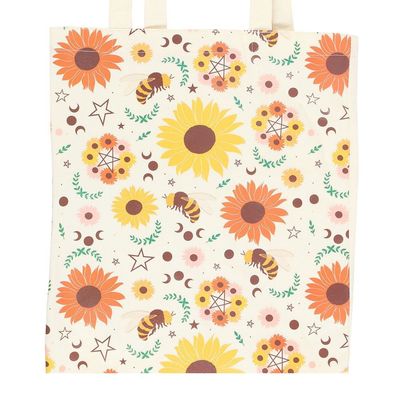 Summer Solstice Print Polycotton Tote Bag Beach Shopping Uni